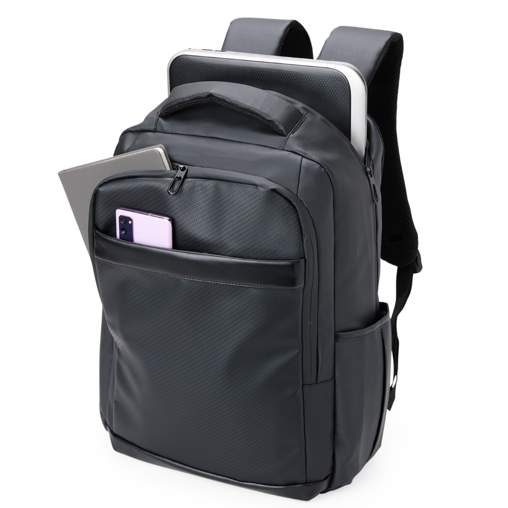 Mochila Couro Sintético USB 26L