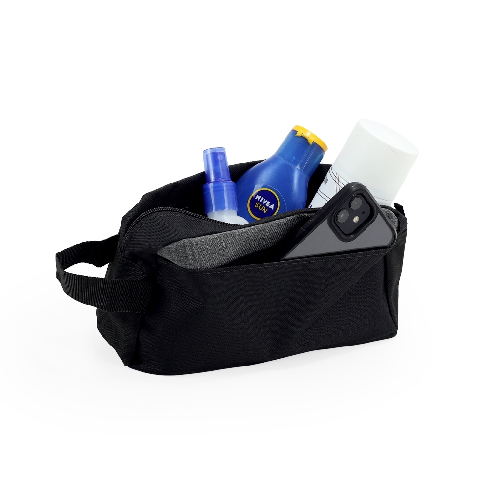 Nécessaire de Nylon com Compartimento