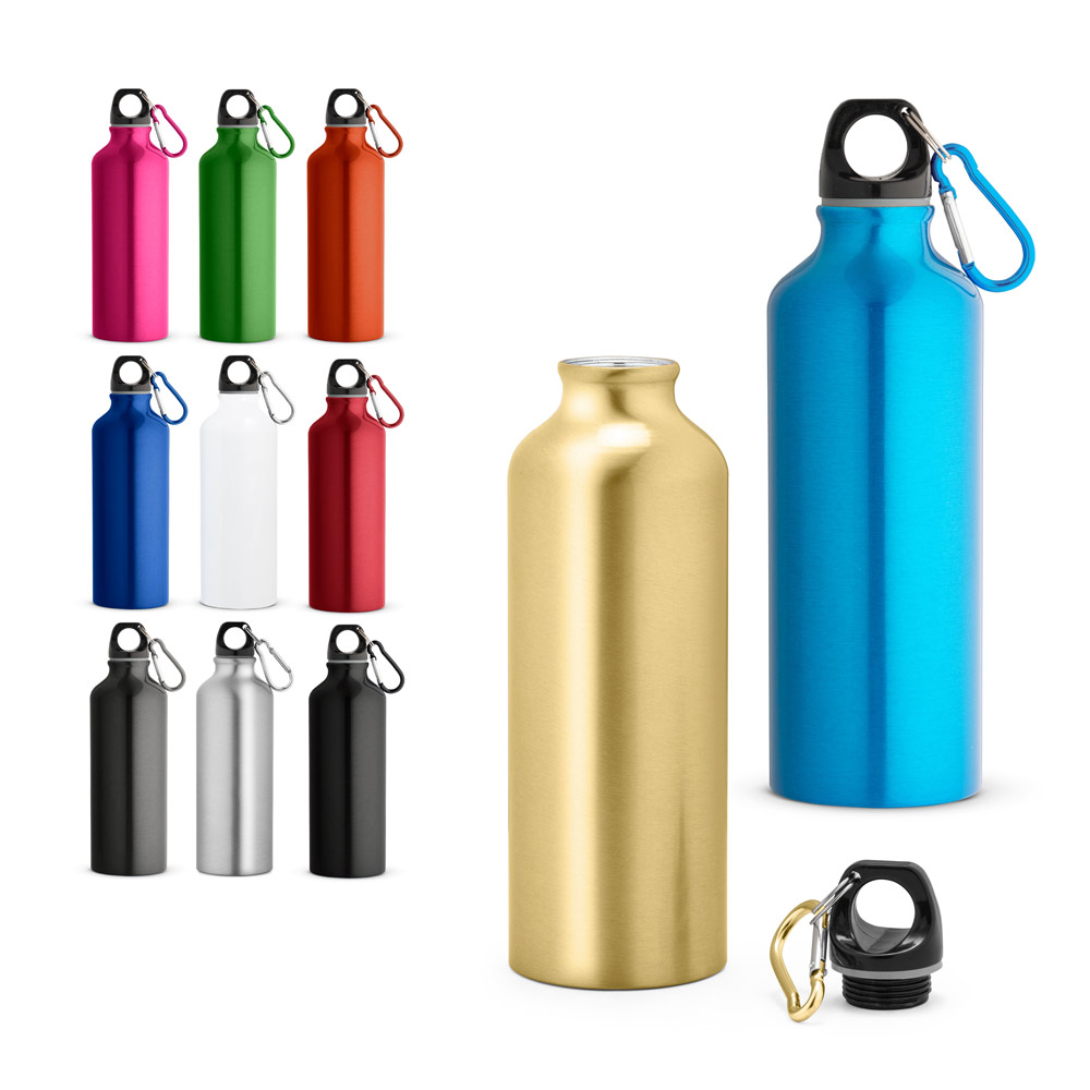 Squeeze em alumínio com mosquetão 530 mL