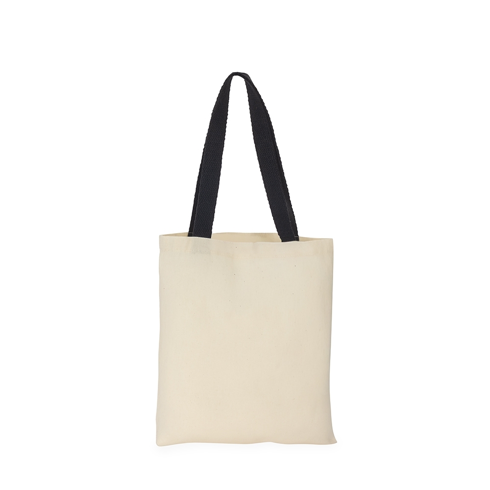 Sacola de Algodão Alça Colorida